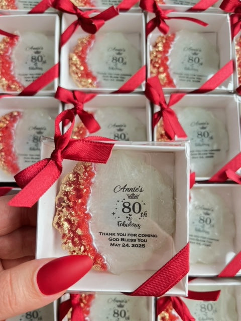 Personalized Adult Birthday Party Favors, 15th, 16 th, 40th, 50th, 60th, 70th, 80th, 90th, 100th Birthday Party Favor, Custom Birthday Magnet, Anniversary Favors