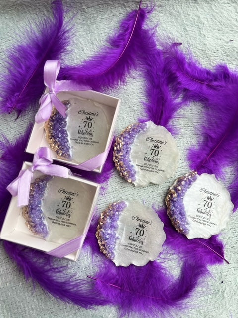 Personalized Adult Birthday Party Favors, 15th, 16 th, 40th, 50th, 60th, 70th, 80th, 90th, 100th Birthday Party Favor, Custom Birthday Magnet, Anniversary Favors
