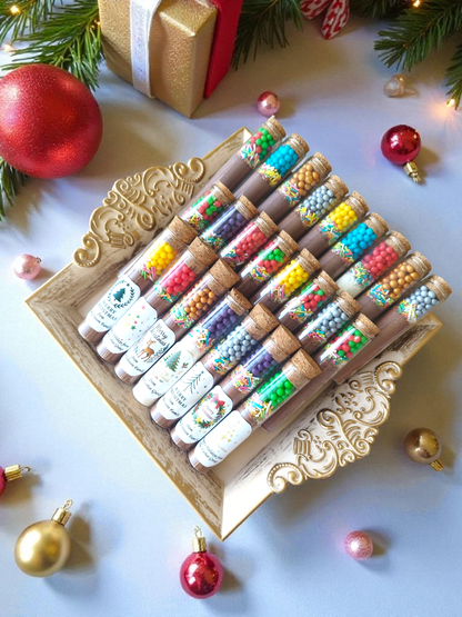 Christmas Church Hot Chocolate Favor, Bible Verse Hot Chocolate Tube, Christian Christmas Gift, Religious Holiday Favor, Faith-Based Gift, Hot Cocoa Tube Favors