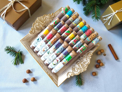 Christmas Church Hot Chocolate Favor, Bible Verse Hot Chocolate Tube, Christian Christmas Gift, Religious Holiday Favor, Faith-Based Gift, Hot Cocoa Tube Favors