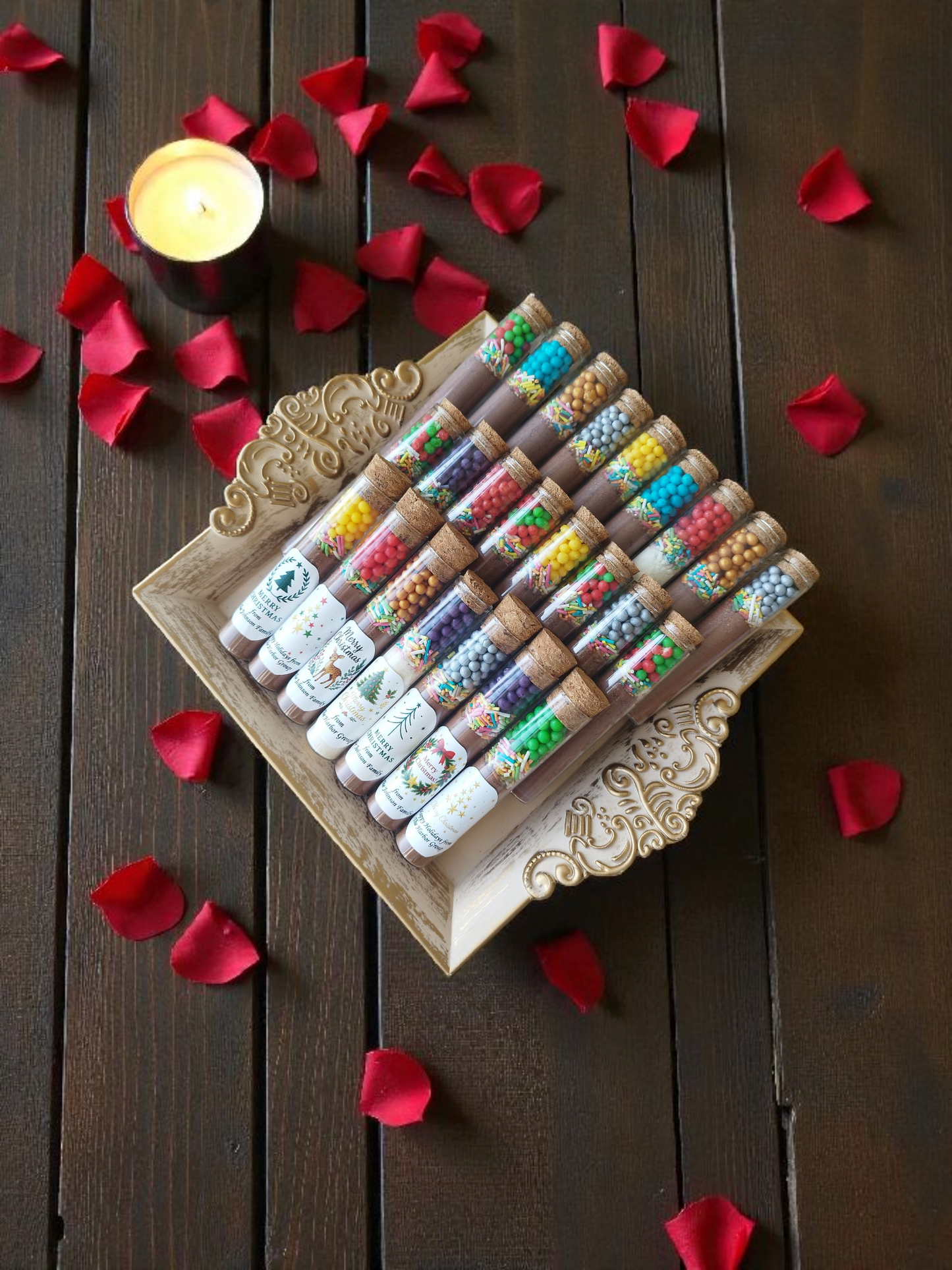 Christmas Church Hot Chocolate Favor, Bible Verse Hot Chocolate Tube, Christian Christmas Gift, Religious Holiday Favor, Faith-Based Gift, Hot Cocoa Tube Favors