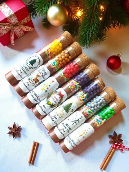 Christmas Church Hot Chocolate Favor, Bible Verse Hot Chocolate Tube, Christian Christmas Gift, Religious Holiday Favor, Faith-Based Gift, Hot Cocoa Tube Favors