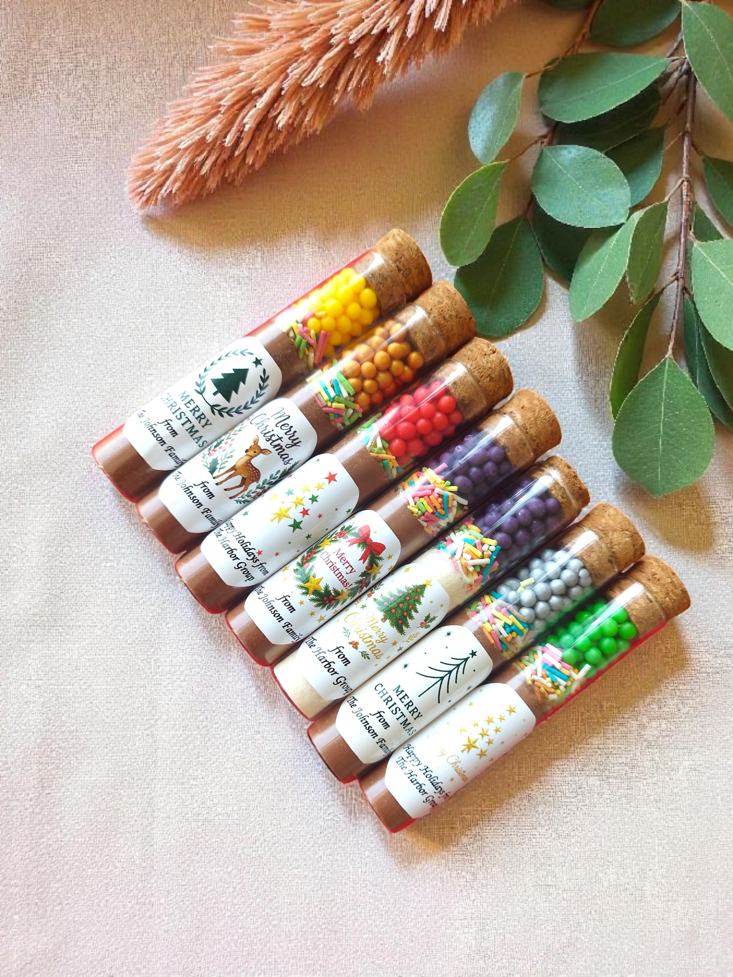 Christmas Church Hot Chocolate Favor, Bible Verse Hot Chocolate Tube, Christian Christmas Gift, Religious Holiday Favor, Faith-Based Gift, Hot Cocoa Tube Favors