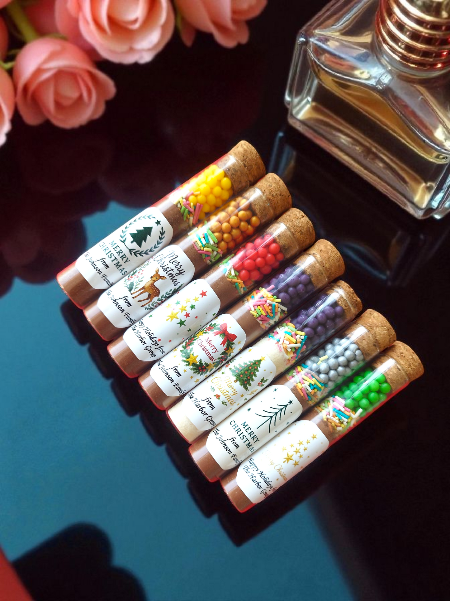 Christmas Church Hot Chocolate Favor, Bible Verse Hot Chocolate Tube, Christian Christmas Gift, Religious Holiday Favor, Faith-Based Gift, Hot Cocoa Tube Favors