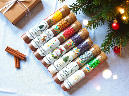 Christmas Church Hot Chocolate Favor, Bible Verse Hot Chocolate Tube, Christian Christmas Gift, Religious Holiday Favor, Faith-Based Gift, Hot Cocoa Tube Favors