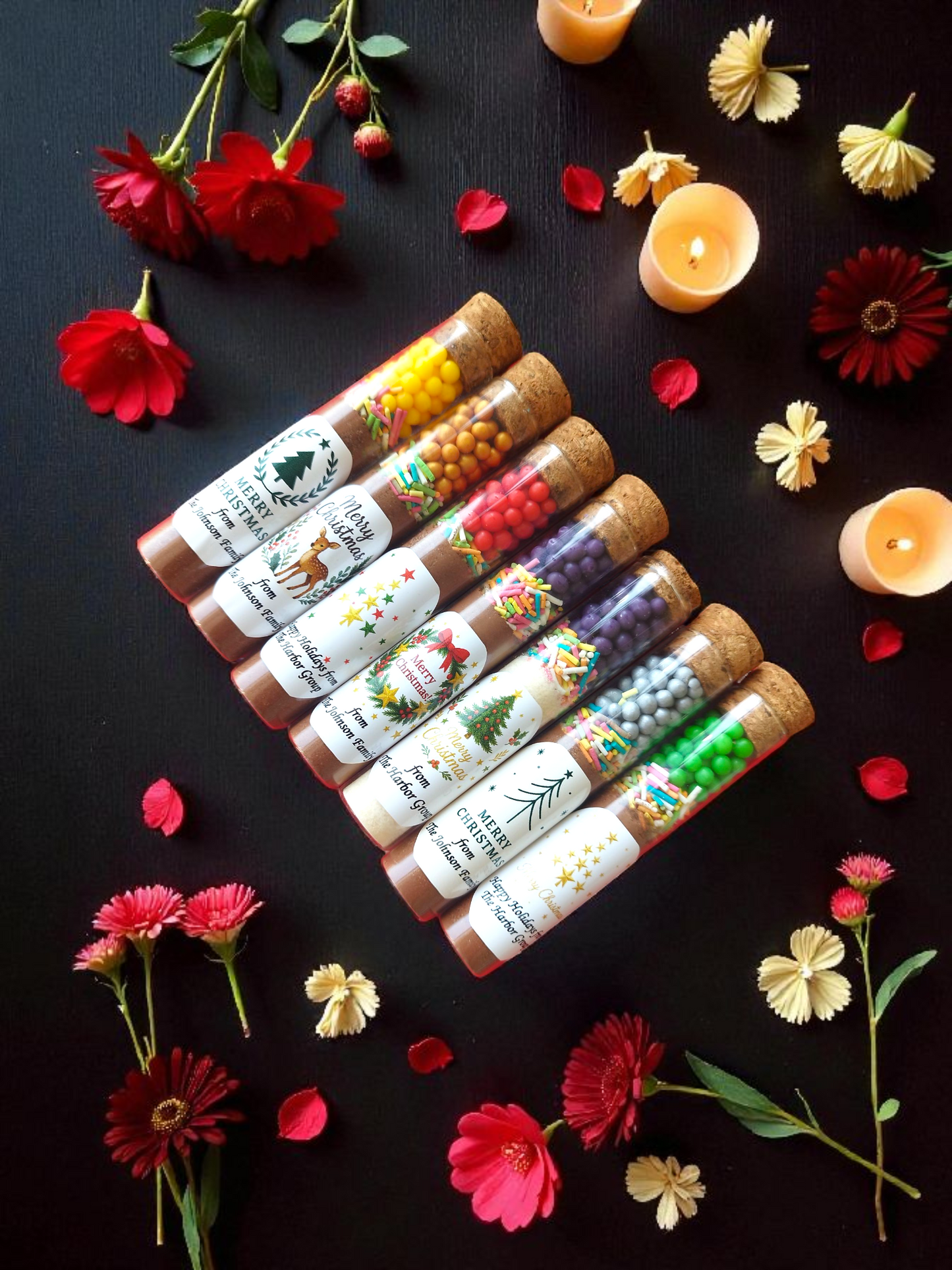 Christmas Church Hot Chocolate Favor, Bible Verse Hot Chocolate Tube, Christian Christmas Gift, Religious Holiday Favor, Faith-Based Gift, Hot Cocoa Tube Favors