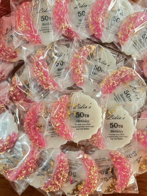 Personalized Adult Birthday Party Favors, 15th, 16 th, 40th, 50th, 60th, 70th, 80th, 90th, 100th Birthday Party Favor, Custom Birthday Magnet, Anniversary Favors